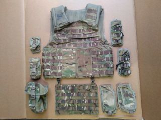 Special Offer Mtp 180/104 Mk4 Osprey Body Armour Cover Vest,  7 Pouches