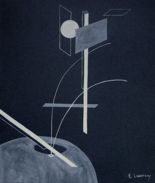 El Lissitzky (russian) Avant - Garde,  Suprematism,  Bauhaus,  Painting