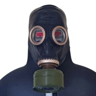 Rare Black Gp - 5 Gas Mask | Delivery | Soviet Russian | Full Set | All Sizes