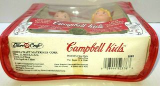 Vintage 1995 Fibre - Craft Campbell Soup Kids Collector 5 