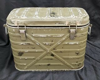 Us Military Merite Can W/ Inserts Hot Cold Food Cooler Container Wyott 1982