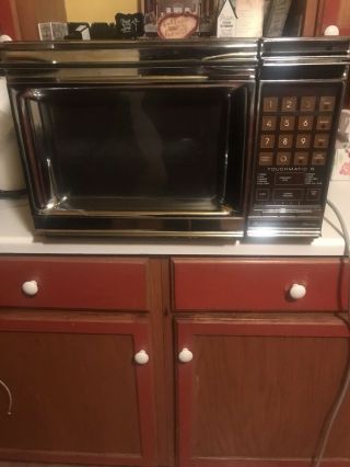Amana Radarange 1979 Vintage Microwave Oven Rr - 10a Touchmatic - (read)