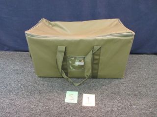 Harris Rf Antenna Case Padded Bag Travel Storage Green Rf - 1213t - At002 Military