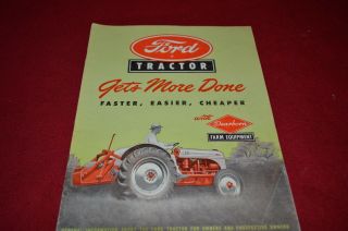 Ford Tractor Buyers Guide For Tractor For 1949 Dealer 