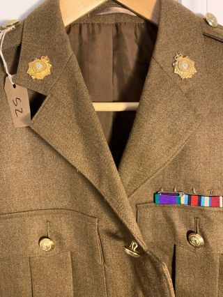 British Army No 2 Dress Uniform Jacket / Tunic Badged - Royal Logistics - 52 3
