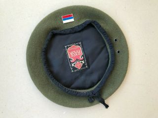Yugoslavia Bosnia Serb Srpska Serbian Krajina Army Soldier 1991 - 1995 Beret Hat