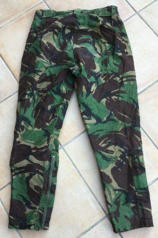 Army / Royal Air Force (raf) Aircrew Flying Trousers In Temperate Dpm Camo