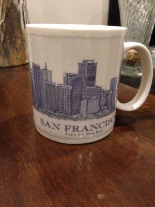 Starbucks Architecture Series San Francisco City By The Bay Coffee Mug 2012
