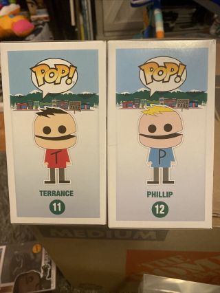 Funko Pop South Park Terrance 11 And Phillip 12 Flag CHASE Variants 2
