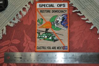 Usaf Operation Restore Democracy Patch Ac - 130 Mh - 53 Pj Cct 1994 Haiti Afsoc Afso