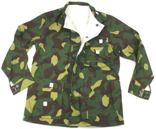 Finland Army Reversible Combat Jacket In M62 Camo 44 " 1980 