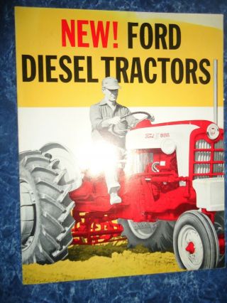 Ford Diesel Tractor Brochure