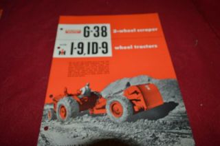 Bucyrus Erie International Harvester G - 38 I - 9 Id - 9 Scraper Pan Brochure Fcca