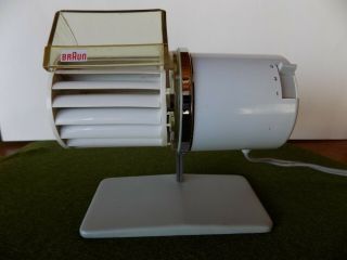 Braun,  Hl1,  Desk Fan,  Design By Reinhold Weiss,  1961