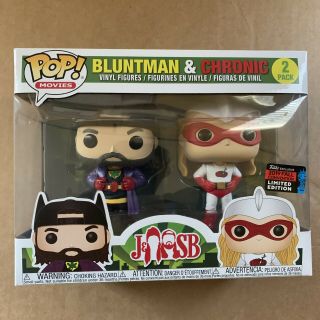 Bluntman & Chronic Funko Pop 2019 Nycc Exclusive Limited Edition