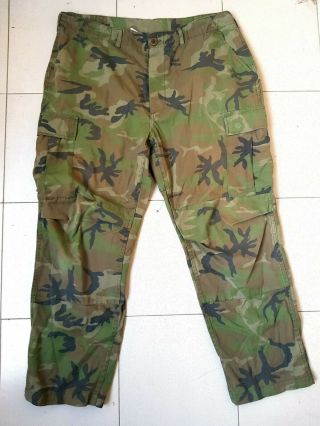 Bosnian Muslim Army Armija Of Bih Woodland Camouflage Trousers Bosnia War Pants