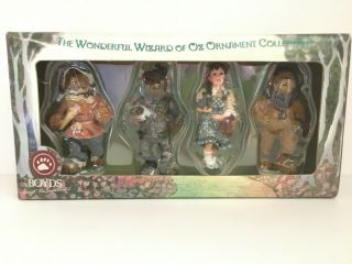 The Wonderful Wizard Of Oz 2006 Boyds Christmas Ornament Set