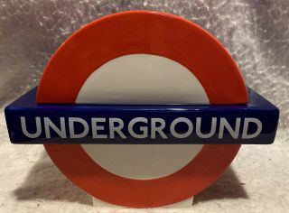 Hard To Find Transport For London Underground Ceramic Cookie Jar