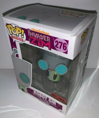 Funko Pop Robot Gir Nickelodeon Invader Zim Hot Topic Pre Release 276