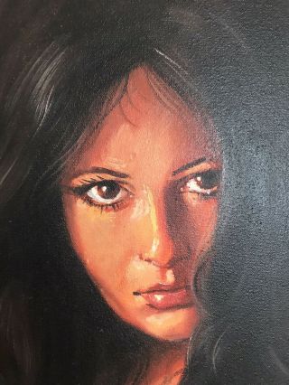 Signed Barry LEIGHTON JONES Oil Painting Nude Female 4