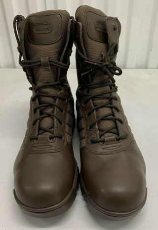 British Army Issue Bates Patrol Boots - Brown - Size 13m Uk