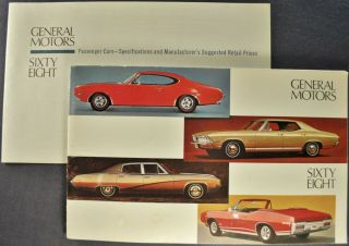 1968 Gm Stockholder Brochure Chevrolet Buick Cadillac Pontiac Oldsmobile Opel 68