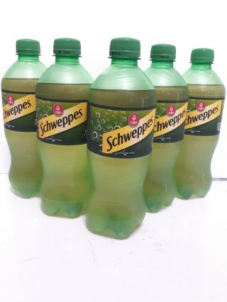 Schweppes Ginger Ale 20oz 5 Bottles