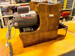 Vintage Magic Mill Stone Grain Wheat Grinder Dayton 3/4 Hp Electric Motor 115 V