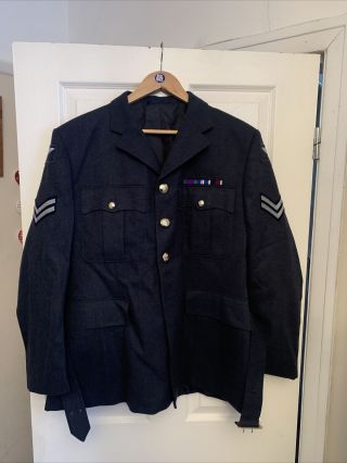 British Raf No1 Royal Air Force Dress Uniform Jacket/tunic Size 42 "
