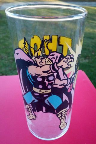 Vintage Thor Marvel Comic 1978 Pepsi Glass