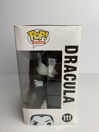 FUNKO POP MOVIES UNIVERSAL MONSTERS DRACULA 111 VAULTED W/PROTECTOR 2