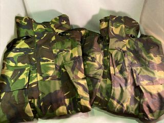 British Army Dpm Goretex Jacket Grade 1 G.  Cond Waterproof Combat Mvp Woodland Dp