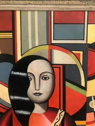 painting oil on canvas Fernand Leger french painter cubist 2