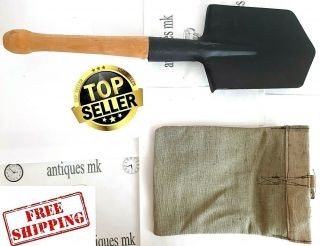 N.  O.  S.  Sapper Spade Small.  Steel Shovel Soviet/russian,  Case For