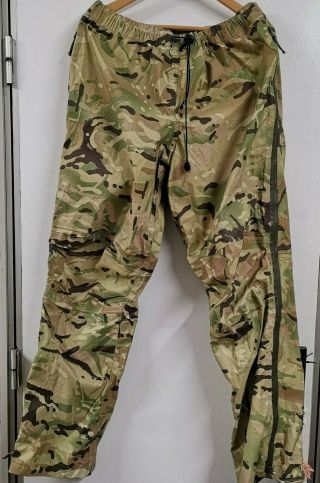 British Military Mvp Mtp Goretex Lightweight Waterproof Trousers Xlarge