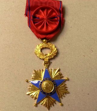 France French Order The Star Of Good And Merit