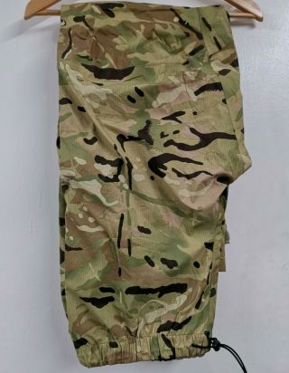 British Military Mvp Mtp Goretex Lightweight Waterproof Trousers Size Xl