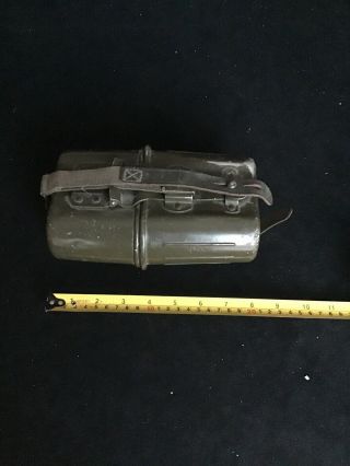 Vintage 1967 German Mess Tin Kit With Water Bottle