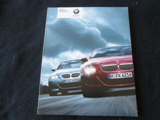 2007 Bmw M5 E60 M6 E63 Coupe Conv Convertible V10 Deluxe M Brochure Us Prospekt