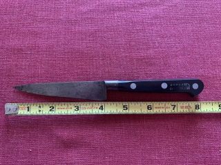 Vintage Sabatier 4 Star Elephant Carbon Steel 4 " Blade Knife
