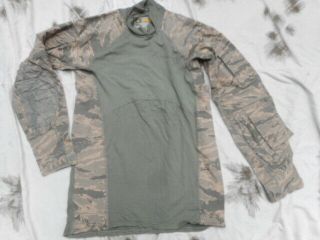 Usaf Us Air Force Abu Tiger Stripe Issue Massif Airman Battle Ubacs Combat Shirt