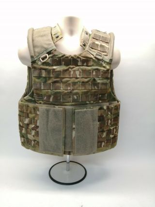 British Army Mtp Osprey Body Armour Cover Vest Molle Paitball Surplus 180/104