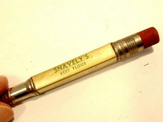 Old Advertising Bullet Pencil: Snavely 