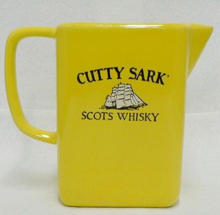 Vintage Ceramic Cutty Sark Scots Whiskey Pitcher