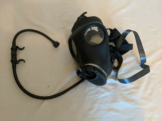 Vintage Kyng Tactical Israeli Style Respirator Gas Mask W/ Drinking Tube