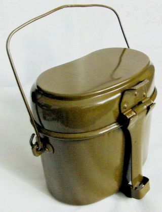 Ussr Soviet Russian Army Mess Kit Canteen Millitary Cooking Pot 1980s