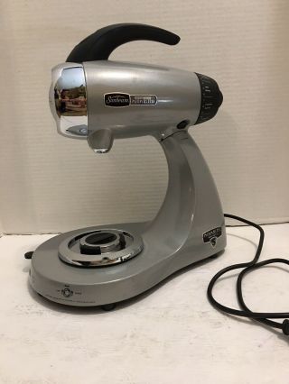 Pre - Owned Sunbeam Mixmaster Heritage Series Stand Mixer 2347 Legacy Edition Gray