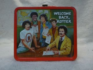 1977 Welcome Back Kotter Aladdin Metal Lunchbox No Thermos