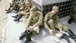 5 PAIRS Soviet Russian Army Portyanki FOOT WRAPS Uniform Jackboots Socks Boots 2