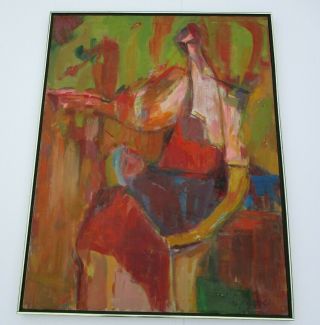 Suki Berg Oil Painting 1950 